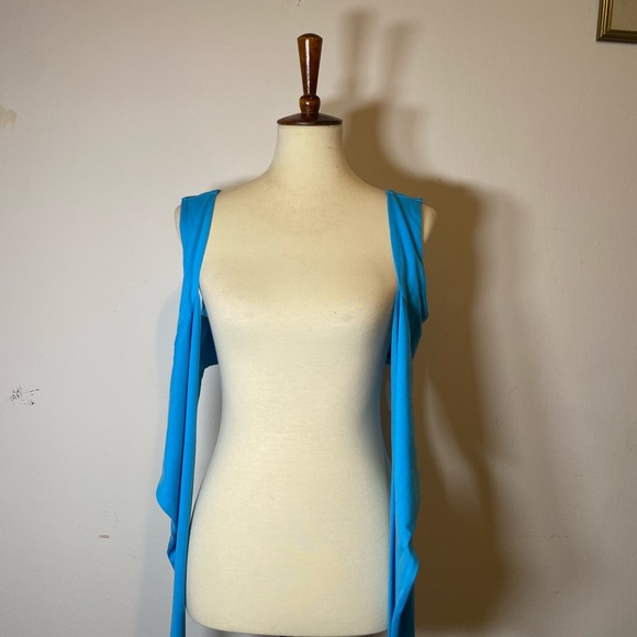 Cider Blue Wrap Top - Picture 5 of 15